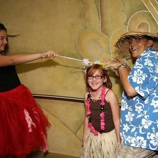 Casting a spell!