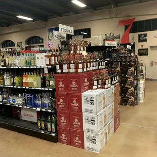 a liquor store