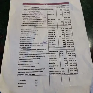 Last call is at 6:30