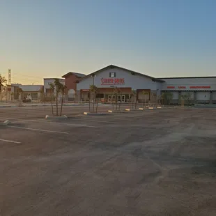 empty parking lot