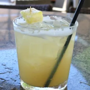 High Tide | rye whiskey | pineapple juice | ginger puree