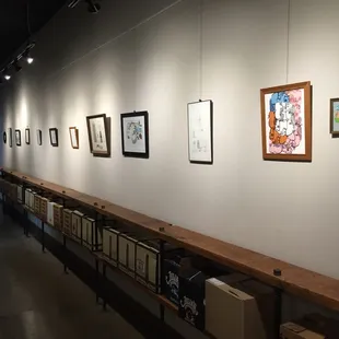Showcasing local artist.