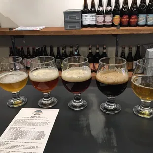 Beer flight
