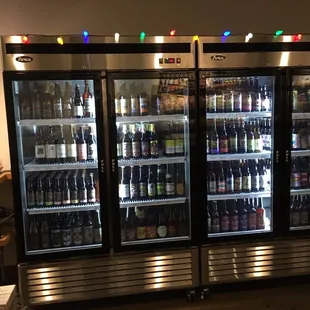Well stocked fridges