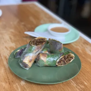 Crispy Mushroom Fresh Rolls