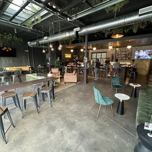 Interior of the space