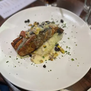 a plate of food