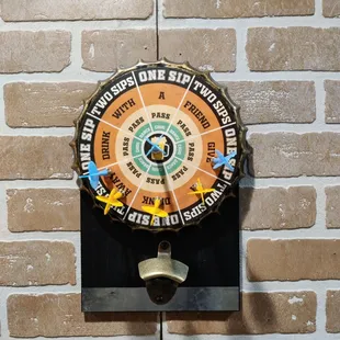 a clock on the wall