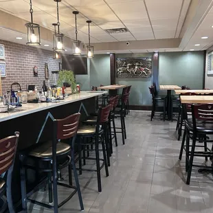 Bar area