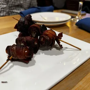 Bacon Wrapped Dates