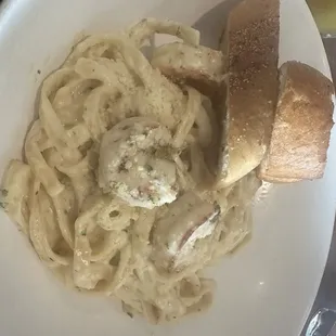 Shrimp Alfredo