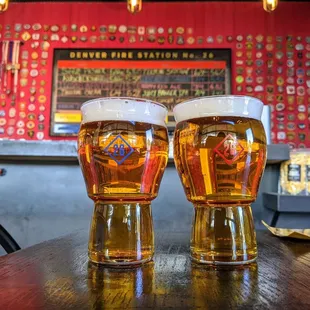 Two pints of Brew from Station 26