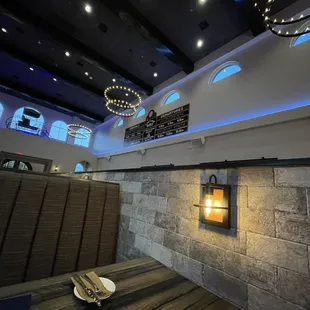 Inside seating