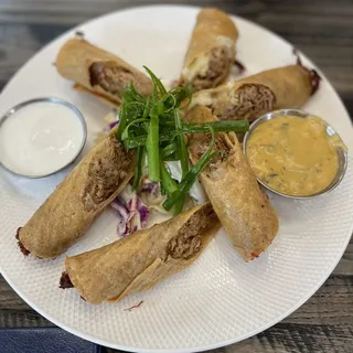 Smoked Carnitas Taquitos
