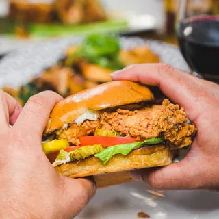 Fricken Good Fried Chicken Sandwich Lunch