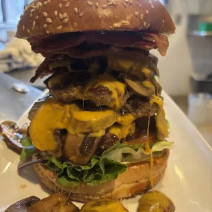 burgers, food, burger