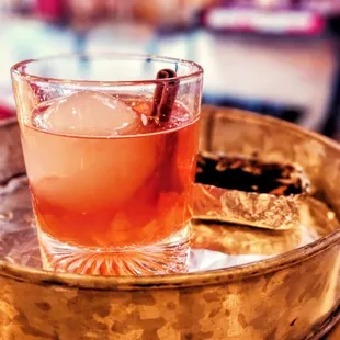 Try our Smoked Old Fashion!
