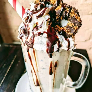 Girl Scout Cookie Milkshake