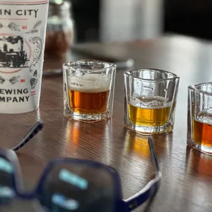 Beer samples