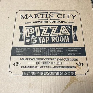 Pizza box