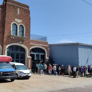 Wouldn't be a line if it wasn't any good...