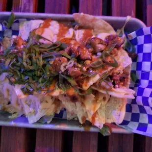 Pad Thai nachos