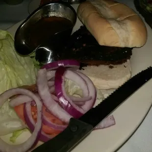 Bourbon Steak Sandwich