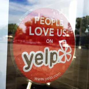 people love us on yelp