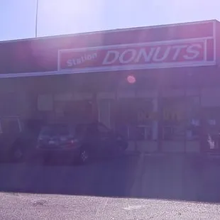 ugly setting, good donuts inside