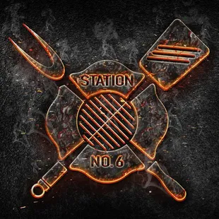 a fire department emblem