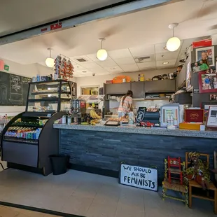 the interior of station north arts cafe