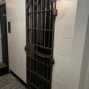 One of old cell doors.