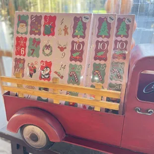 Freeze dried candy advent calendars