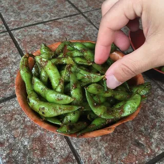 Garlic Edamame