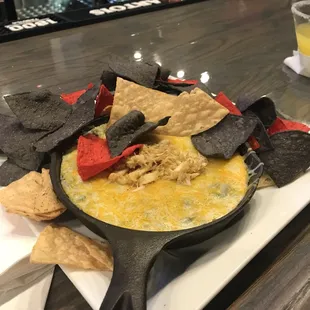 Spinach and crab dip