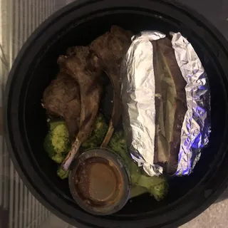 Cast Iron Lamb Chops