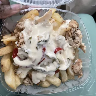 Beef Dirty Fries (1/2 ORDER)