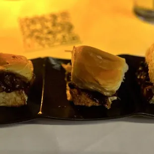Oxtail sliders