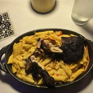 Curry pasta with chicken