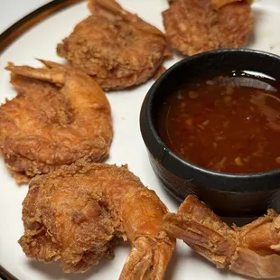 Fried shrimp appetizer