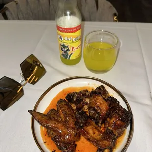 Jerk Honey Chicken Wings