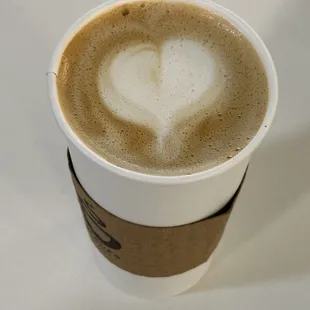 Oat milk latte