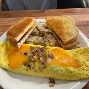 Fajita omelette