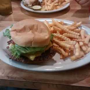 Huge delicious burger