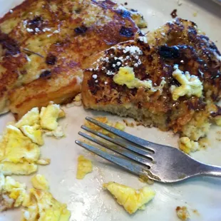 Cinnamon raisin French toast