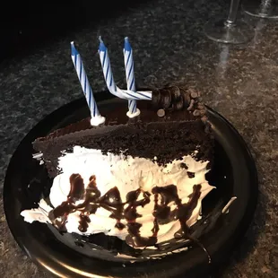 Here&apos;s a couple birthday desserts sous chef made for our young people