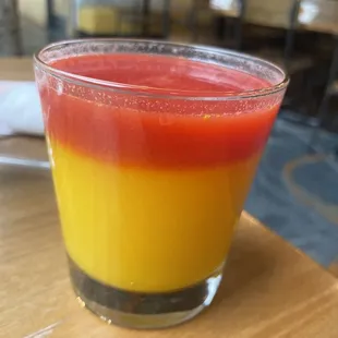 strawberry orange juice