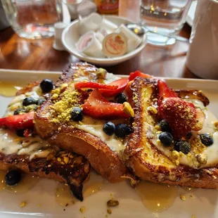 Honey Ricotta French Toast