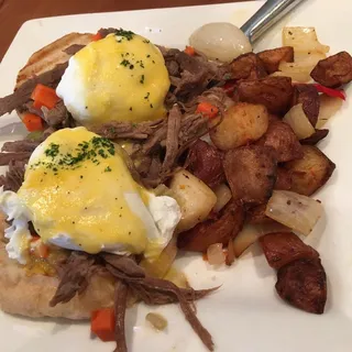 Braised Beef Brisket Benedict