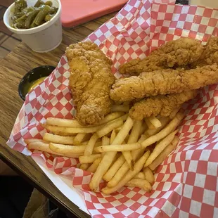 Good...but cost to much for tenders and a side